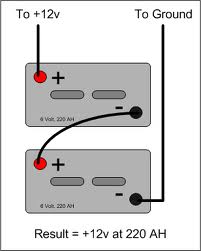 Six Volt Battery Connection
